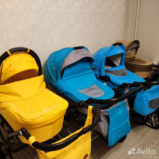 Коляски с пробегом 2в1 и 3в1