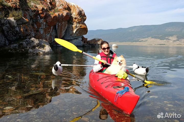 Прогулки на каяках Байкал, р.Ангара, Ирк.водохр