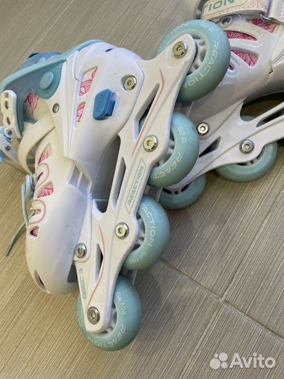 Ролики для девочки 32-35 reaction