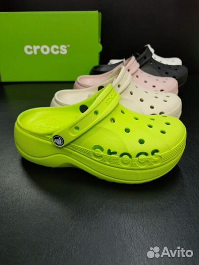 Crocs платформа размеры 36/23.0/6