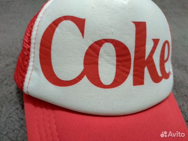 Coca cola coke кепка бейсболка оригинал винтаж y2k