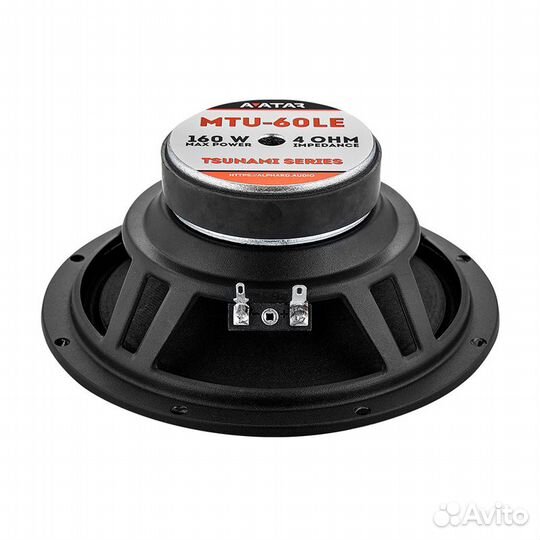 Автомобильные динамики Avatar MTU-60LE