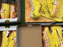 Бутсы Nike Air Zoom Mercurial 15 желтые
