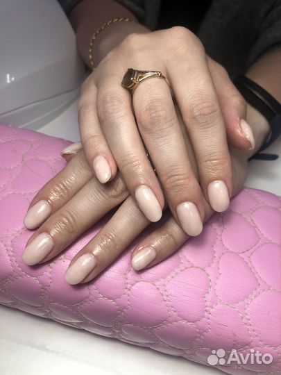 Маникюр с покрытием гель лак