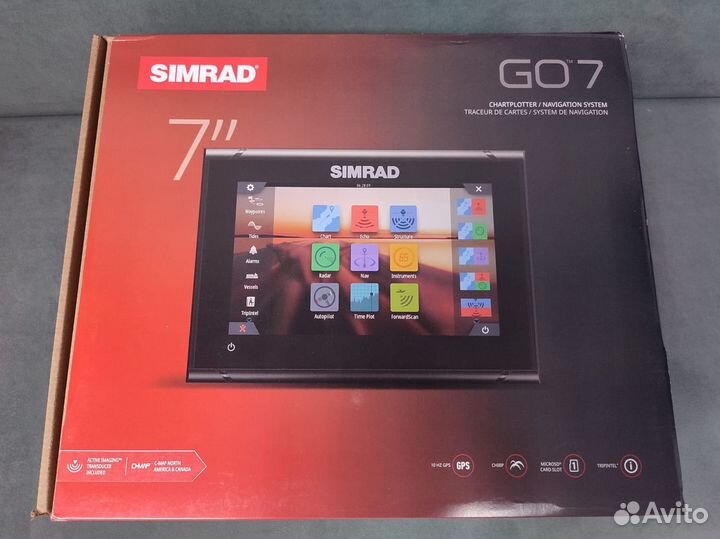 Эхолот Simrad go7 active imaging 3в1 Русский