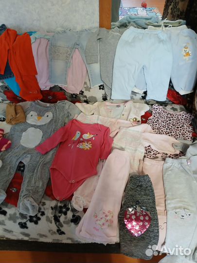 Детские вещи пакетом до года