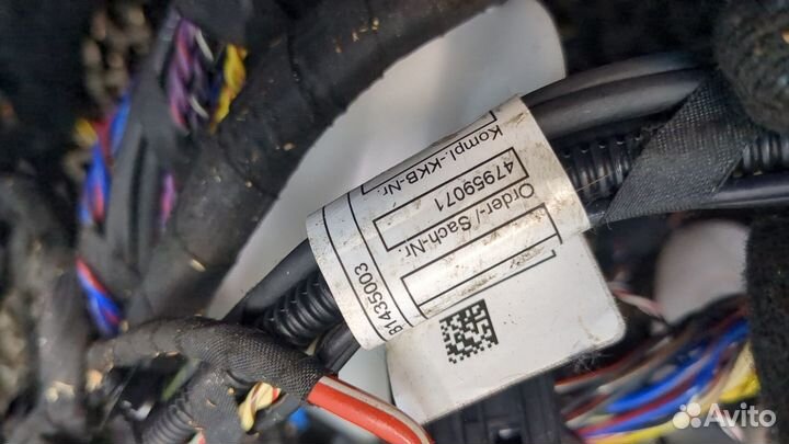 Электропроводка BMW X5 F15, 2018