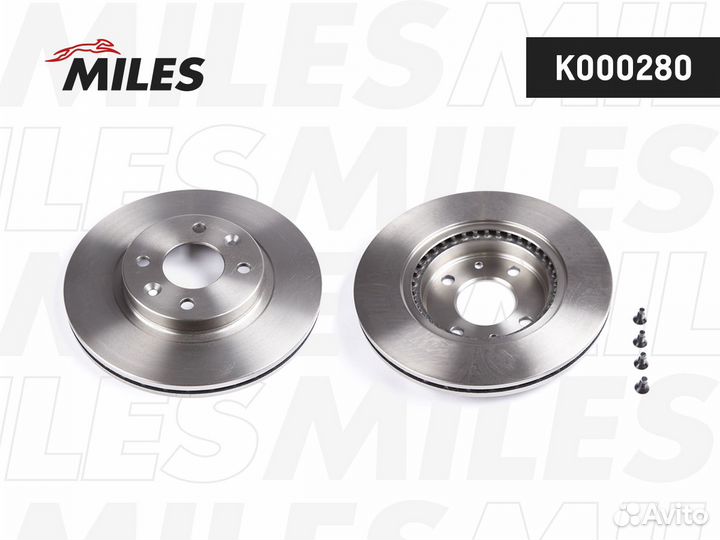 Диски передние 2 шт logan / sandero / largus