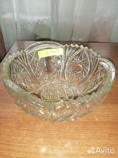 Ваза хрустальная СССР
