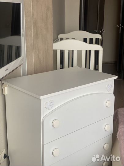 Детская кроватка и комод Bambolina(Италия)