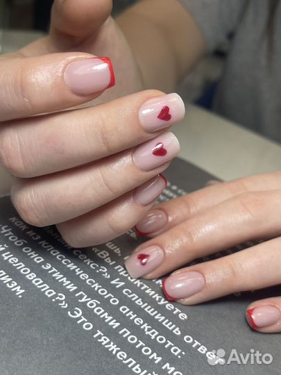 Маникюр гель лак
