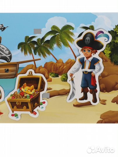 Игра с липучками Пираты