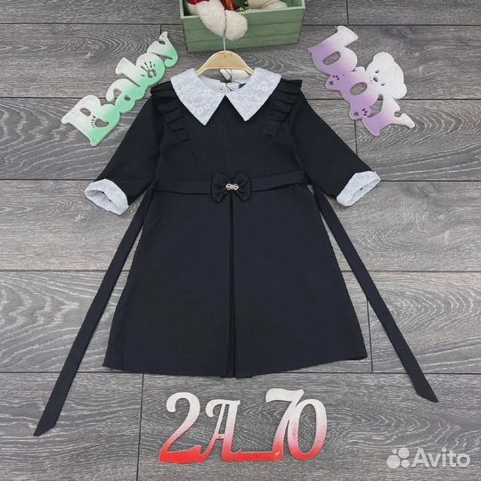 Платье школа 128