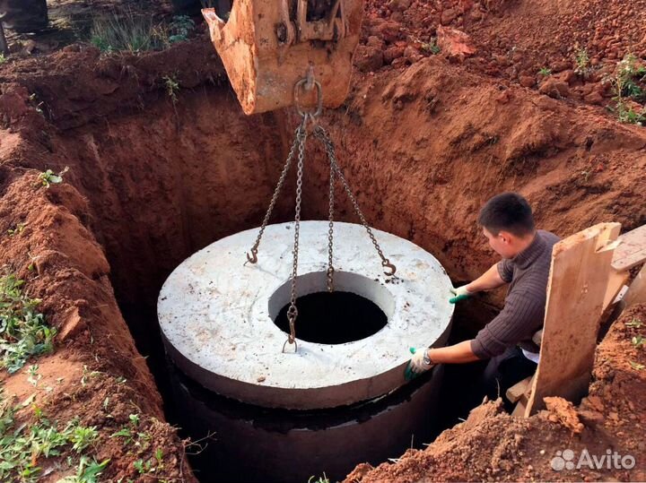 Септик из бетонных колец: надежно и долговечно