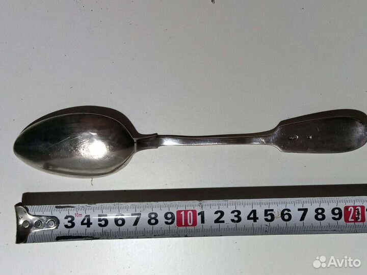 Ложка столовая серебро