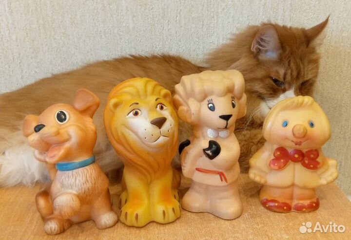 Игрушки резиновые.СССР