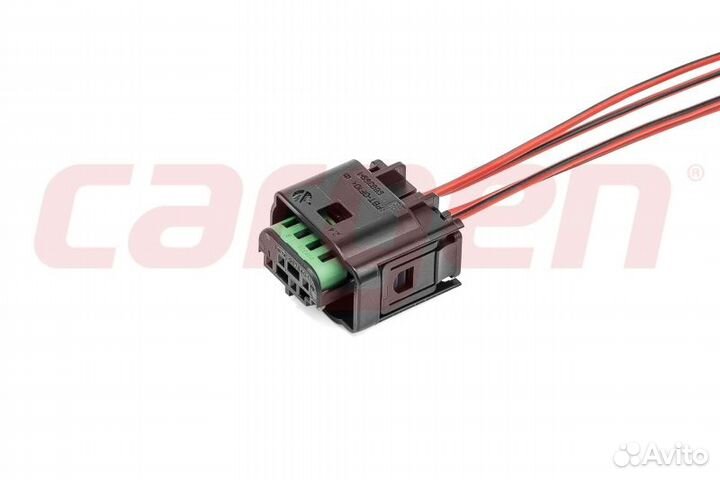 Разъем 1-967640-1 4-х конт. моторедуктор печки, жг