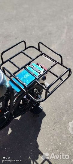 Электровелосипед монстер с двумя акб