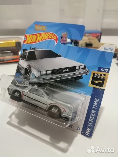 Hot wheels delorean