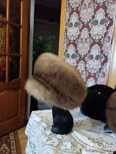 Шапка норковая женская
