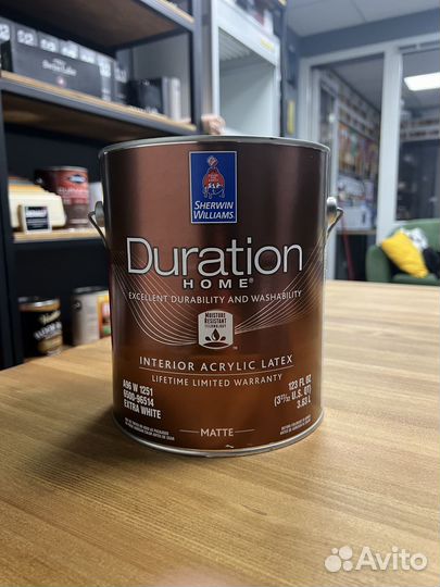 Краска для стен Sherwin Williams Duration Matte