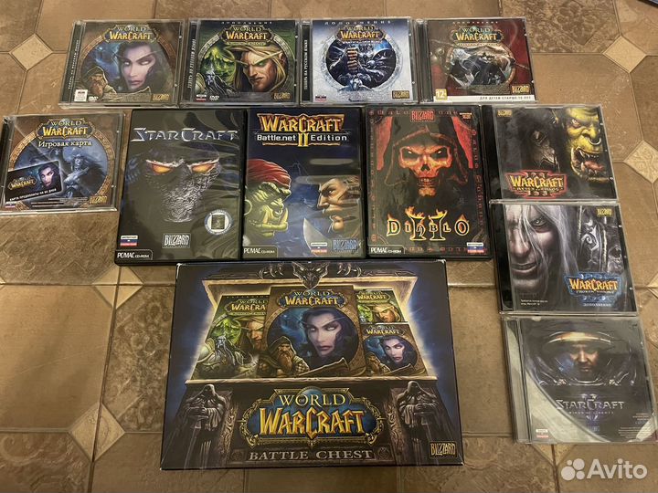 Игровые диски вселенная Blizzard