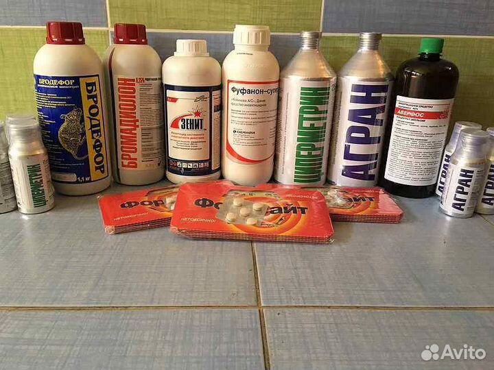 Препараты от насекомых