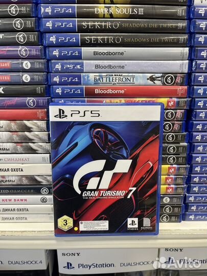 Gran turismo 7 ps5 диск
