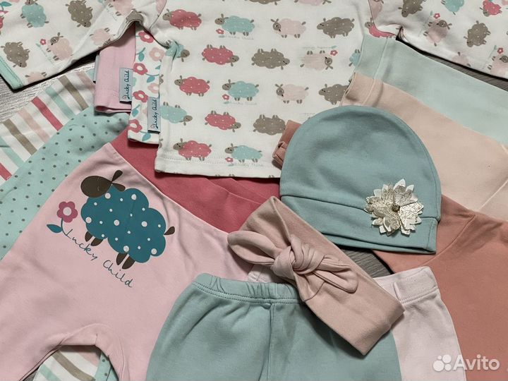 Детская одежда для девочек пакетом 62