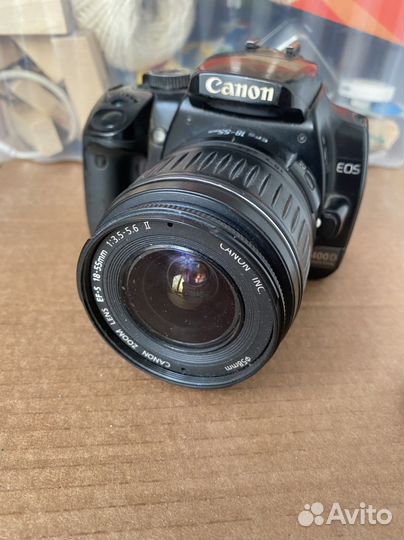 Зеркальный фотоаппарат canon 400d kit