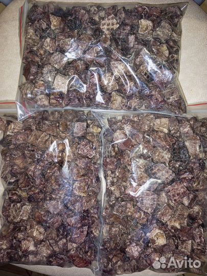 Собачье лакомство сушёные говяжьи легкие