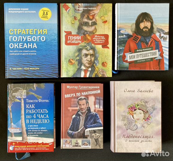 Книги по психологии, бизнесу, саморазвитию