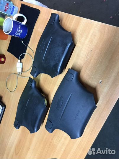 Chevrolet Lanos подушка безопасности в руль