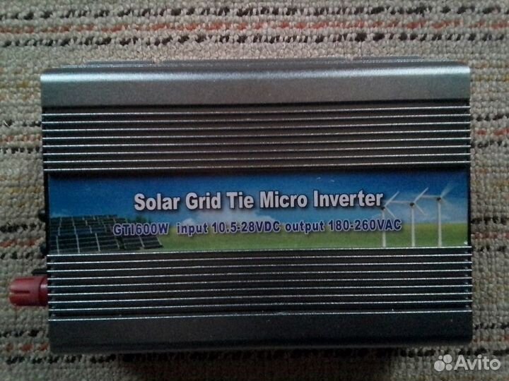 Сетевой грид инвертор tie grid Inverter 600w