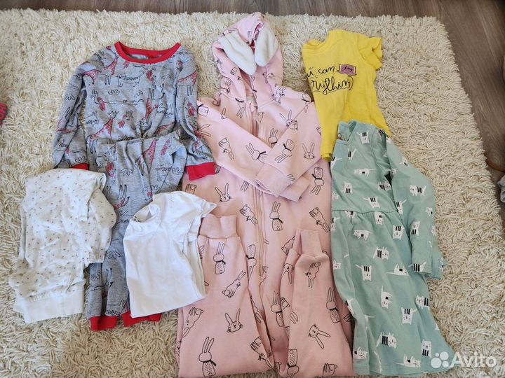 Вещи пакетом на девочку 104-116
