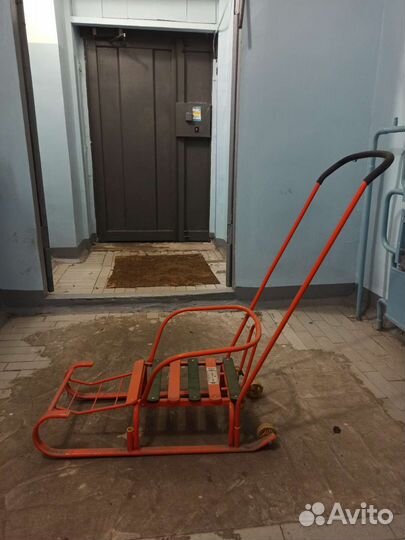 Детские зимние санки