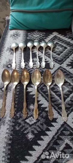 Ложки столовые мельхиор СССР