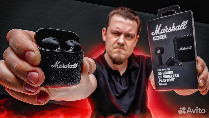 Блютуз наушники Marshall minor 3