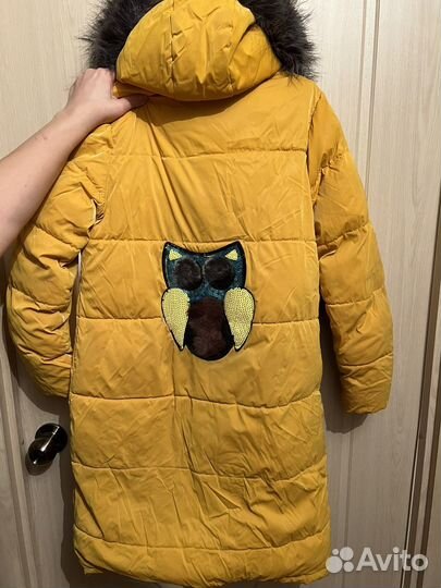 Пуховик детский на девочку