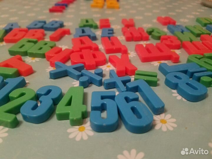 Игровой набор- цифры И буквы