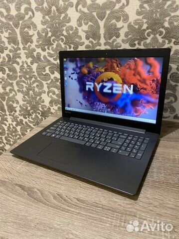 Игровой ноутбук ryzen 7/8gb озу/4GB video/SSD