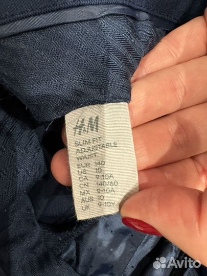 Брюки h&m 140