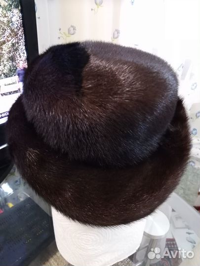 Шапка норковая женская