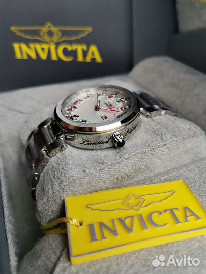 Invicta Disney Mickey Mouse Женские Часы Оригинал