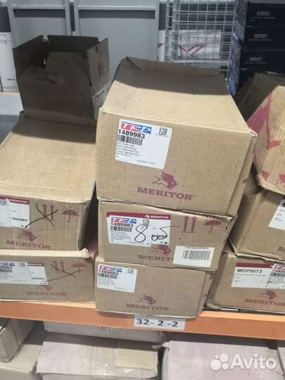 Колодки тормозные 29131 (meritor D-Elsa2)