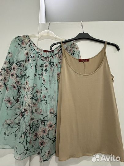 Блузка топ max mara 44