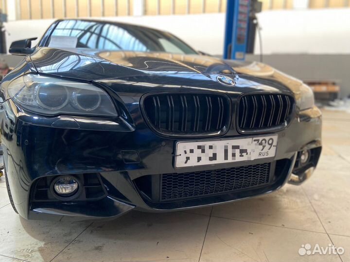 Передний бампер BMW F10 м пакет рестайлинг