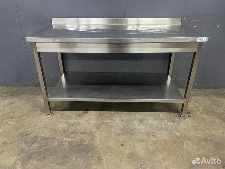 Стол производственный из нерж 150х70
