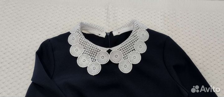 Форма школьная для девочки от128 до 146 синяя