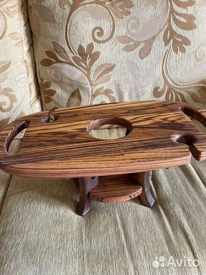 Поднос стол для вина и закусок